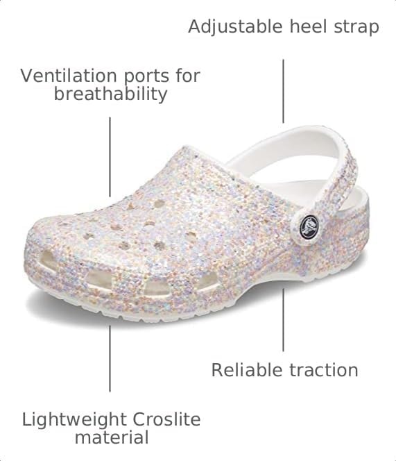 image:imageCrocs Kids Classic ClogsWhiteMulti