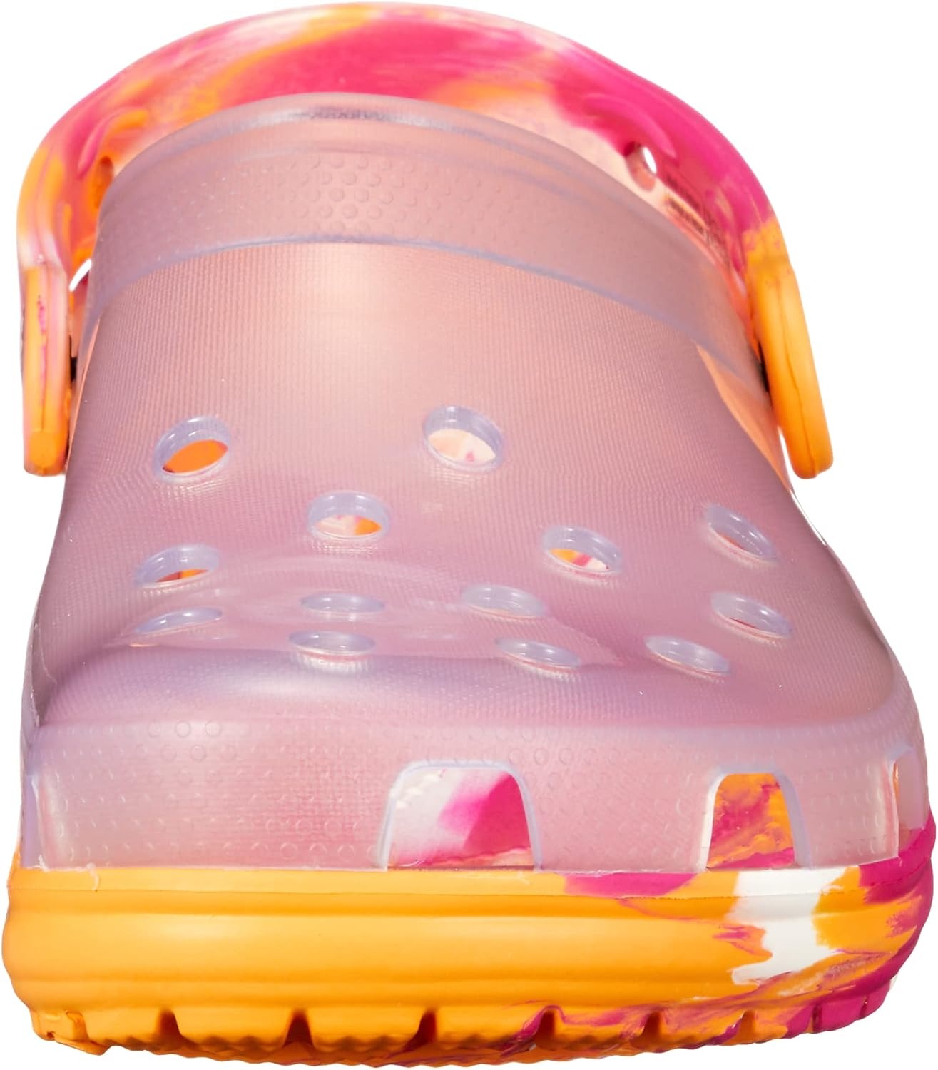 image:imageCrocs Kids Classic ClogsWhiteMulti Marbled