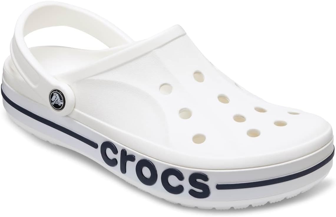 image:imageCrocs Kids Classic ClogsWhiteNavy