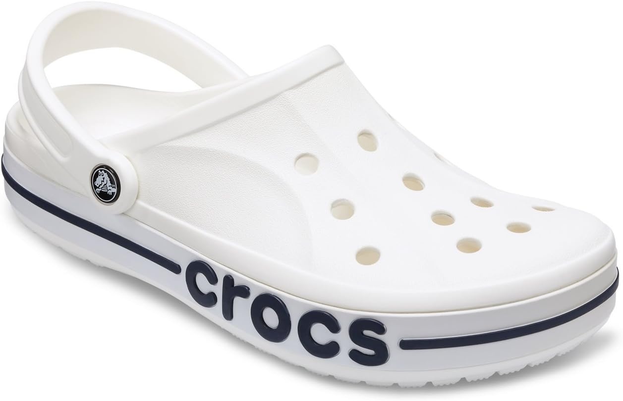 image:imageCrocs Kids Classic ClogsWhiteNavy