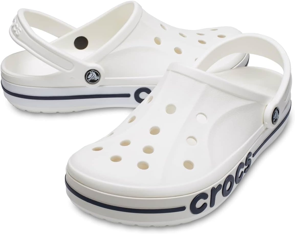 image:imageCrocs Kids Classic ClogsWhiteNavy