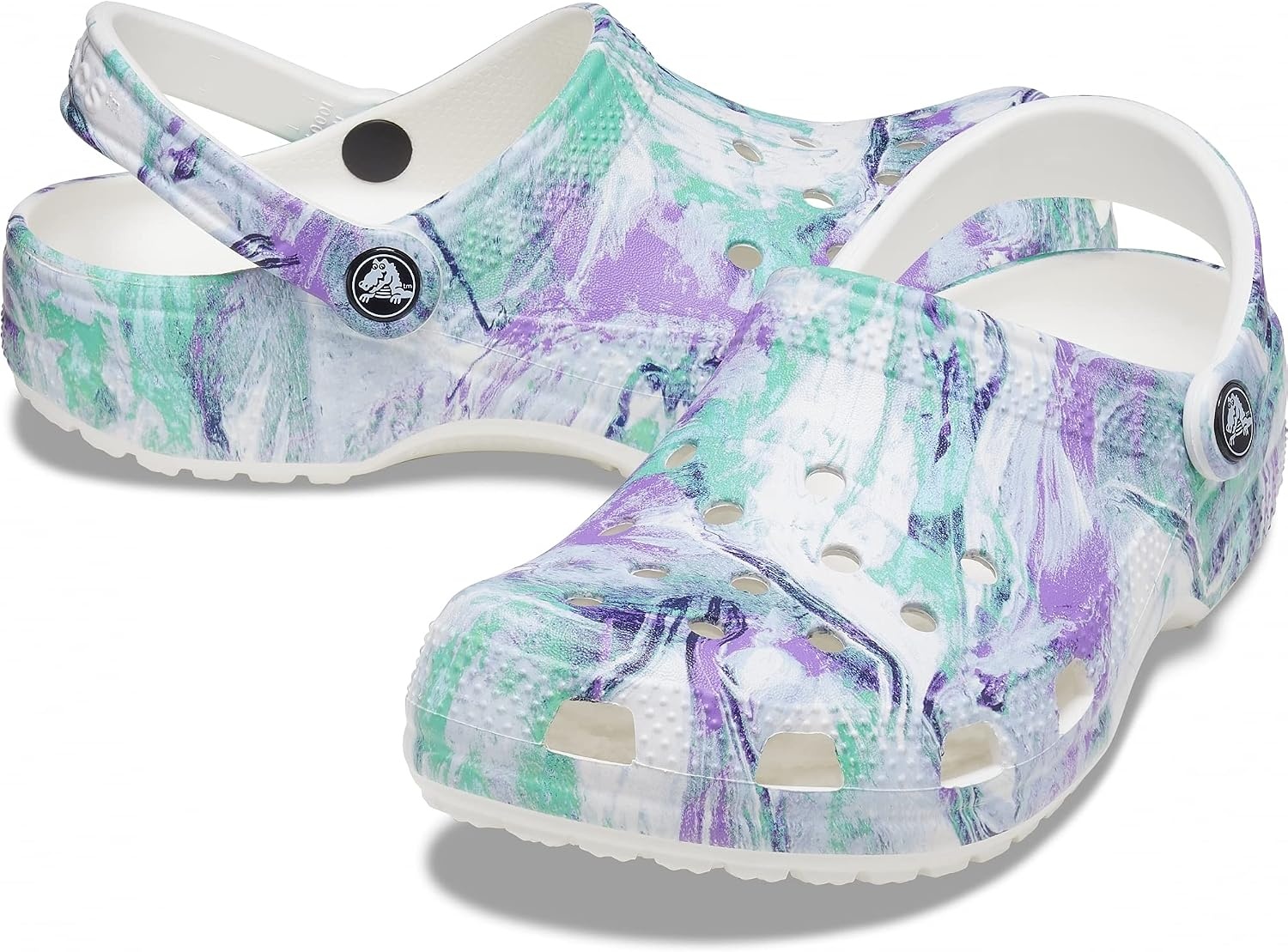 image:imageCrocs Kids Classic ClogsWhiteOrchid