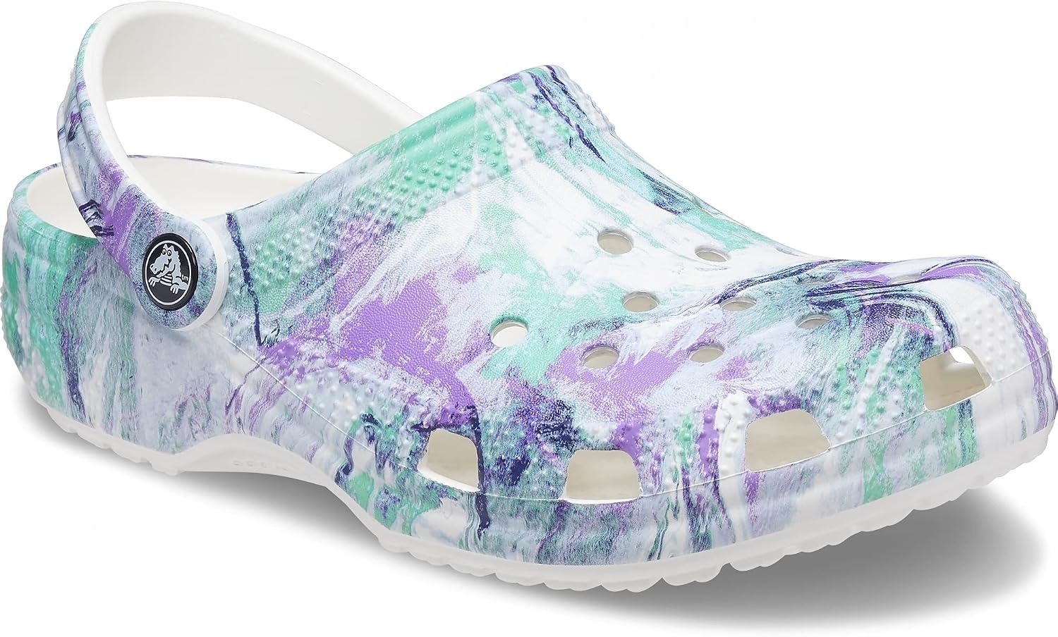 image:imageCrocs Kids Classic ClogsWhiteOrchid
