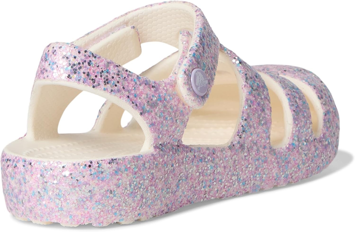 image:imageCrocs Kids Classic Fisherman SandalsChalk Glitter