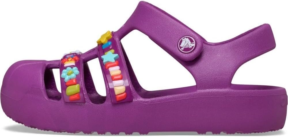 image:imageCrocs Kids Classic Fisherman SandalsGrapeberry