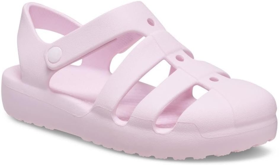 image:imageCrocs Kids Classic Fisherman SandalsPink Milk