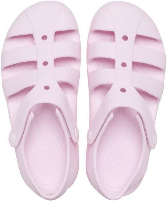 image:imageCrocs Kids Classic Fisherman SandalsPink Milk