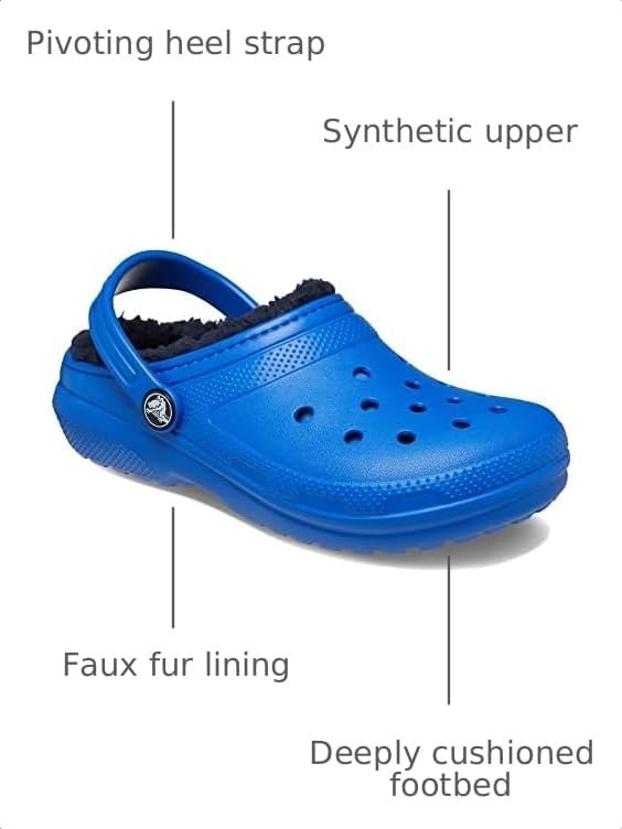 image:imageCrocs Kids Classic Lined ClogBlue Bolt