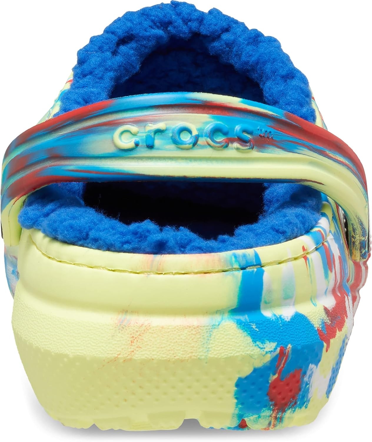 image:imageCrocs Kids Classic Lined ClogSulphurMulti Marbled Tiedye