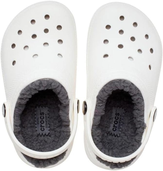 image:imageCrocs Kids Classic Lined ClogWhiteGrey