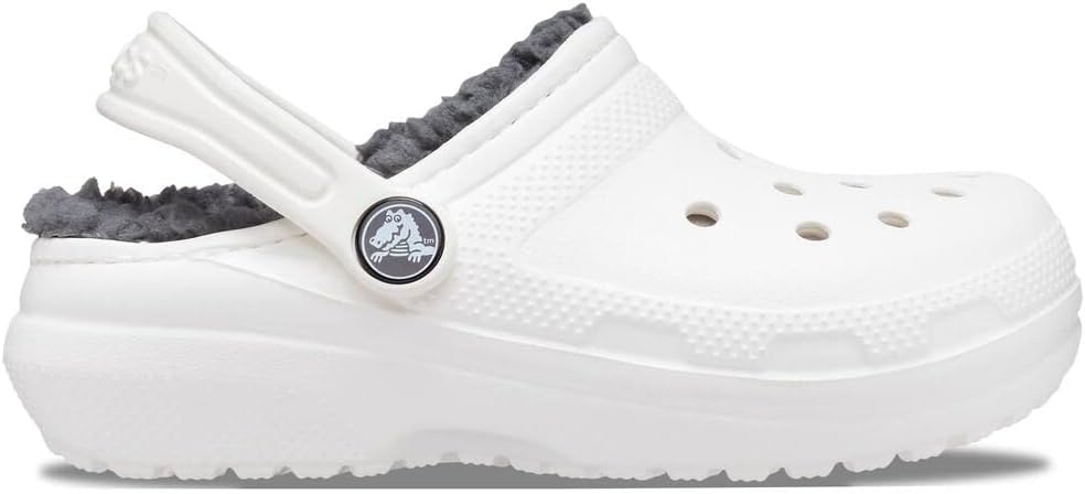 image:imageCrocs Kids Classic Lined ClogWhiteGrey