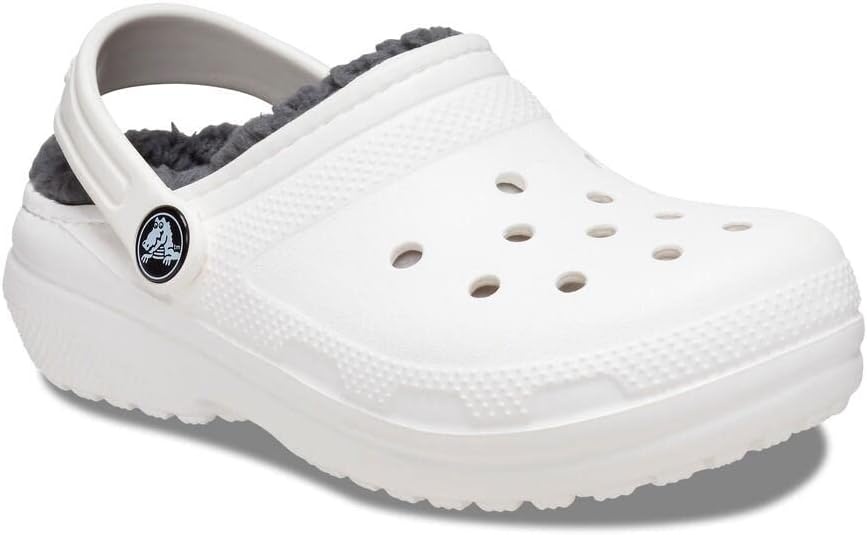 image:imageCrocs Kids Classic Lined ClogWhiteGrey