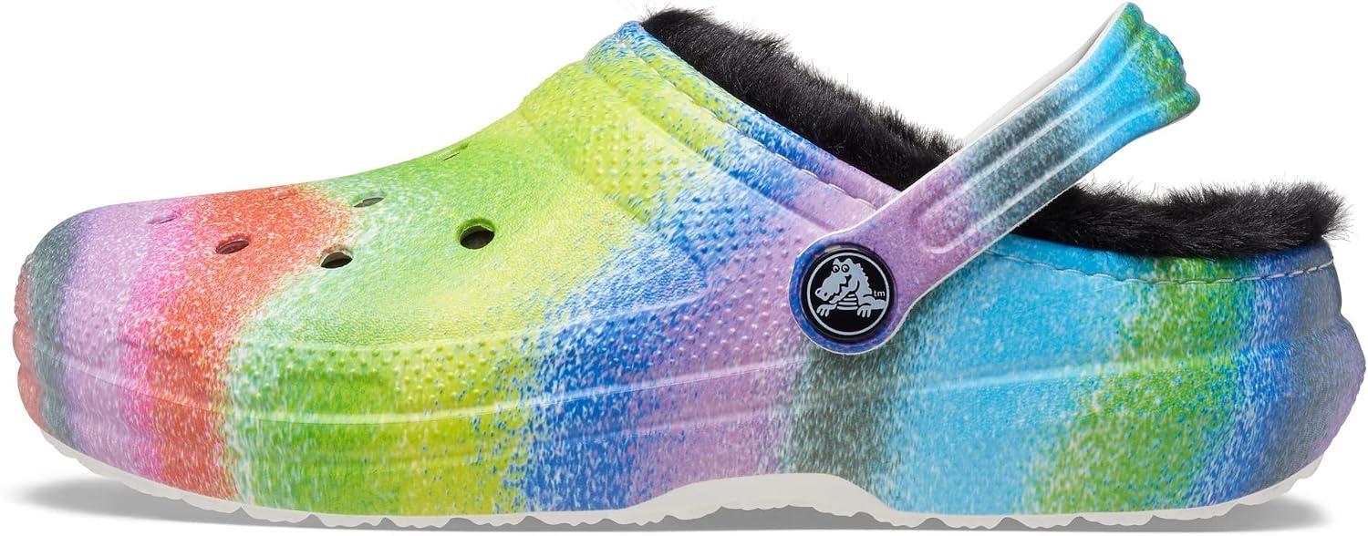 image:imageCrocs Kids Classic Lined ClogWhiteMulti