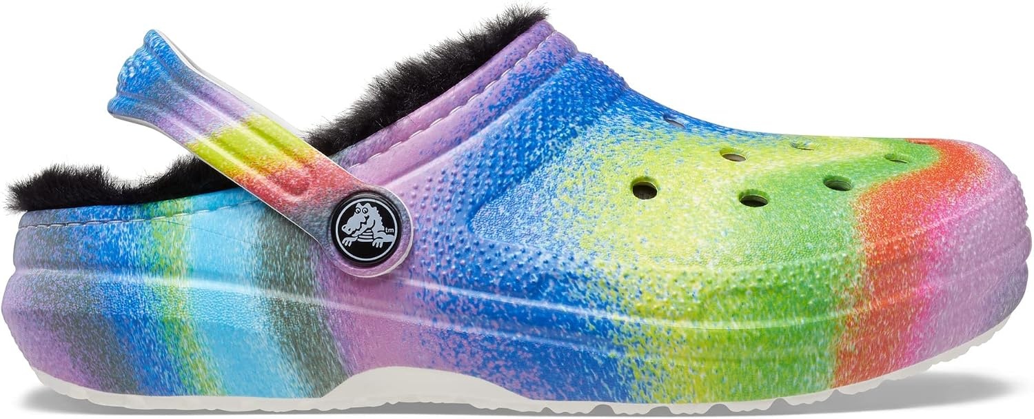 image:imageCrocs Kids Classic Lined ClogWhiteMulti