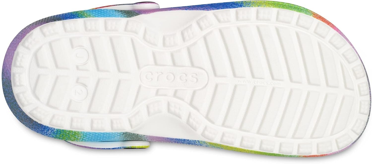 image:imageCrocs Kids Classic Lined ClogWhiteMulti