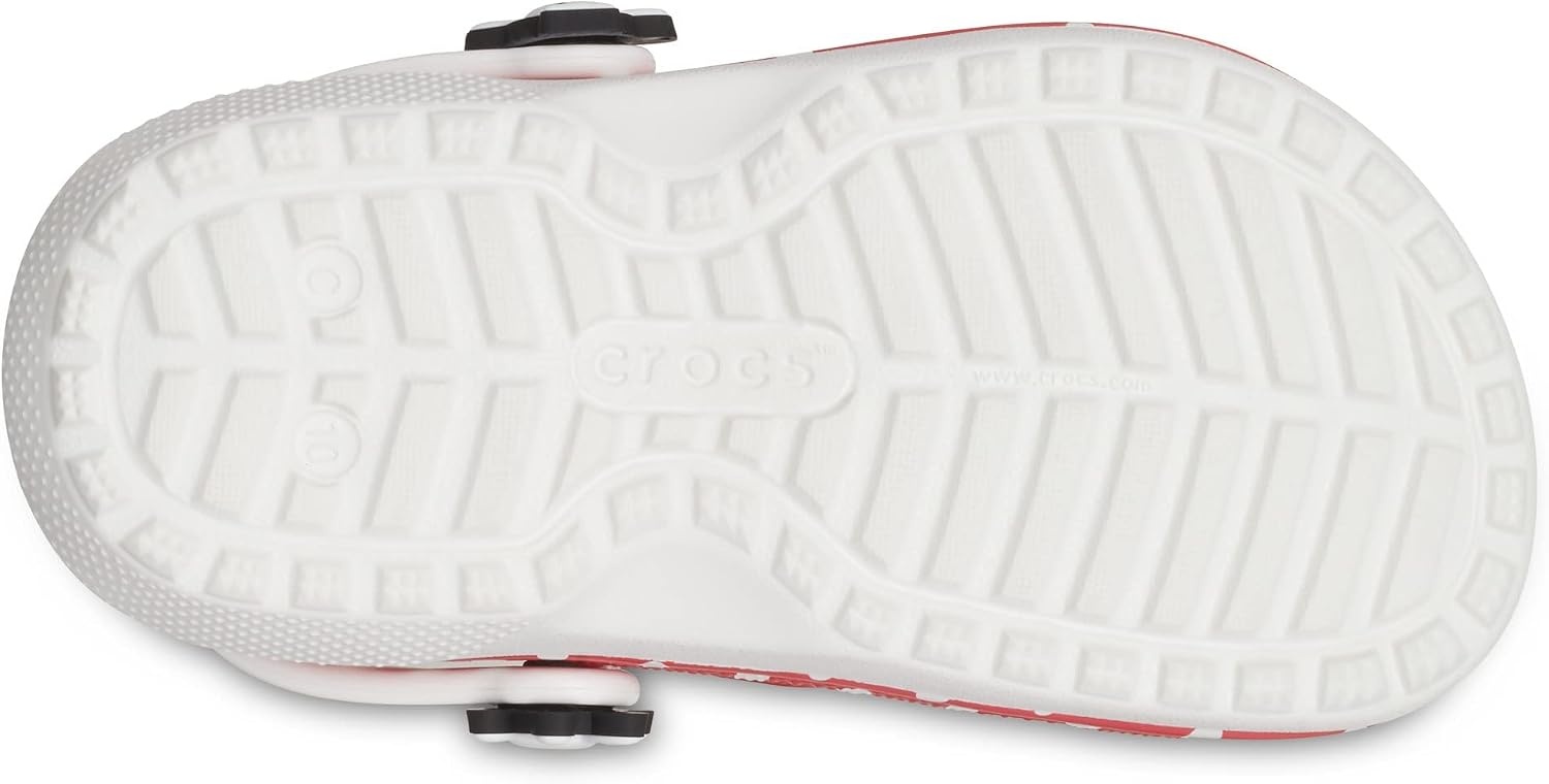 image:imageCrocs Kids Classic Lined Disney Clogs Mickey and Minnie Mouse Shoes and SlippersMinnie Mouse