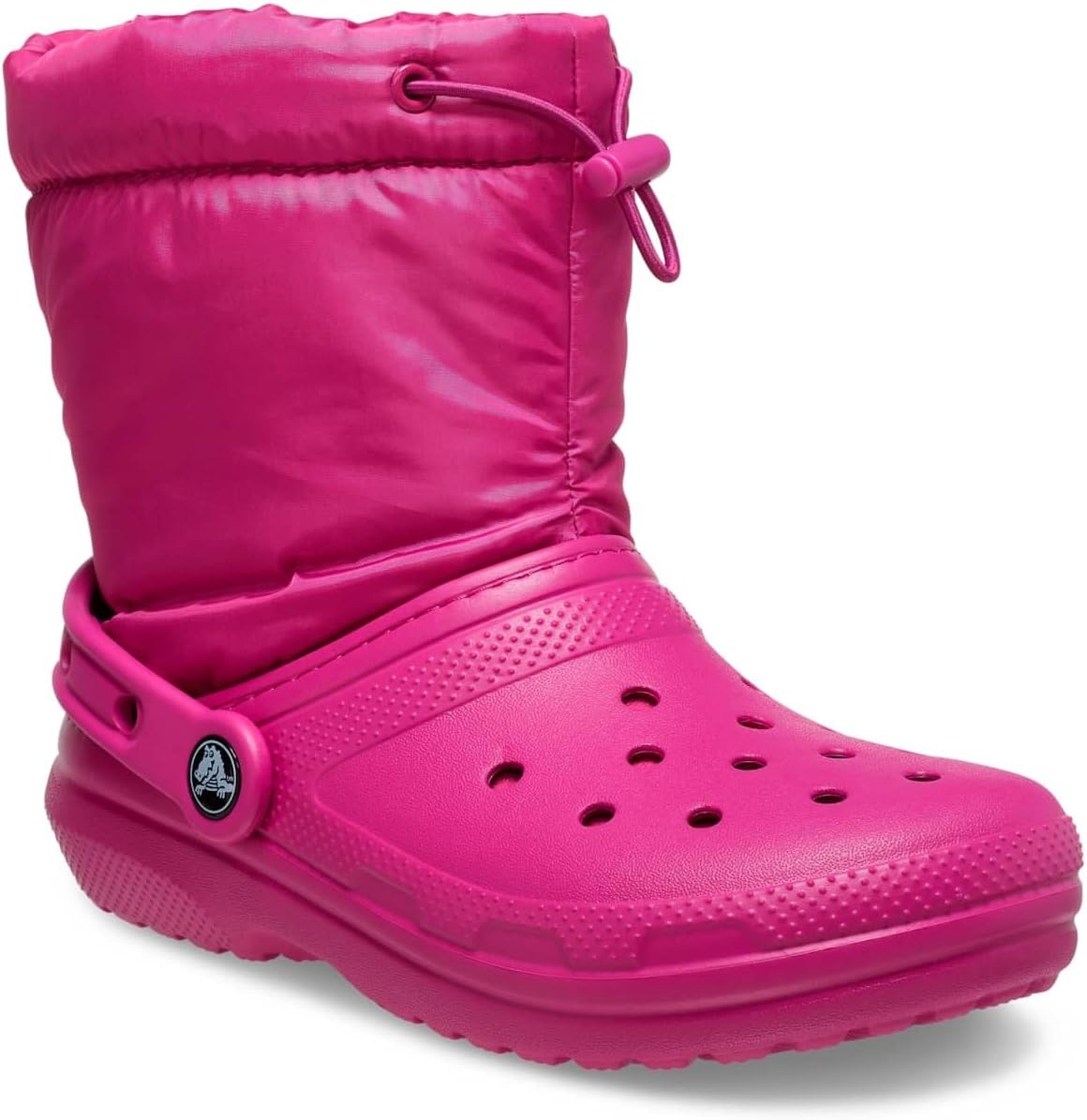 image:imageCrocs Kids Classic Lined Neo Puff BootFuchsia Fun