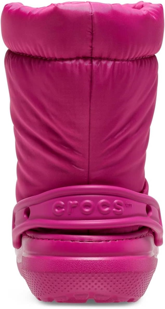 image:imageCrocs Kids Classic Lined Neo Puff BootFuchsia Fun
