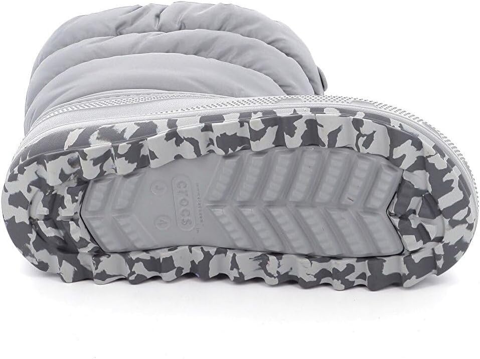 image:imageCrocs Kids Classic Lined Neo Puff BootLight Grey