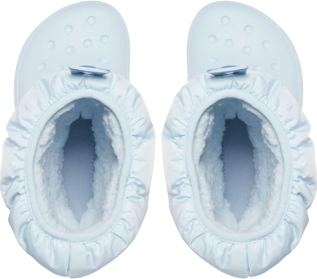 image:imageCrocs Kids Classic Lined Neo Puff BootMineral Blue