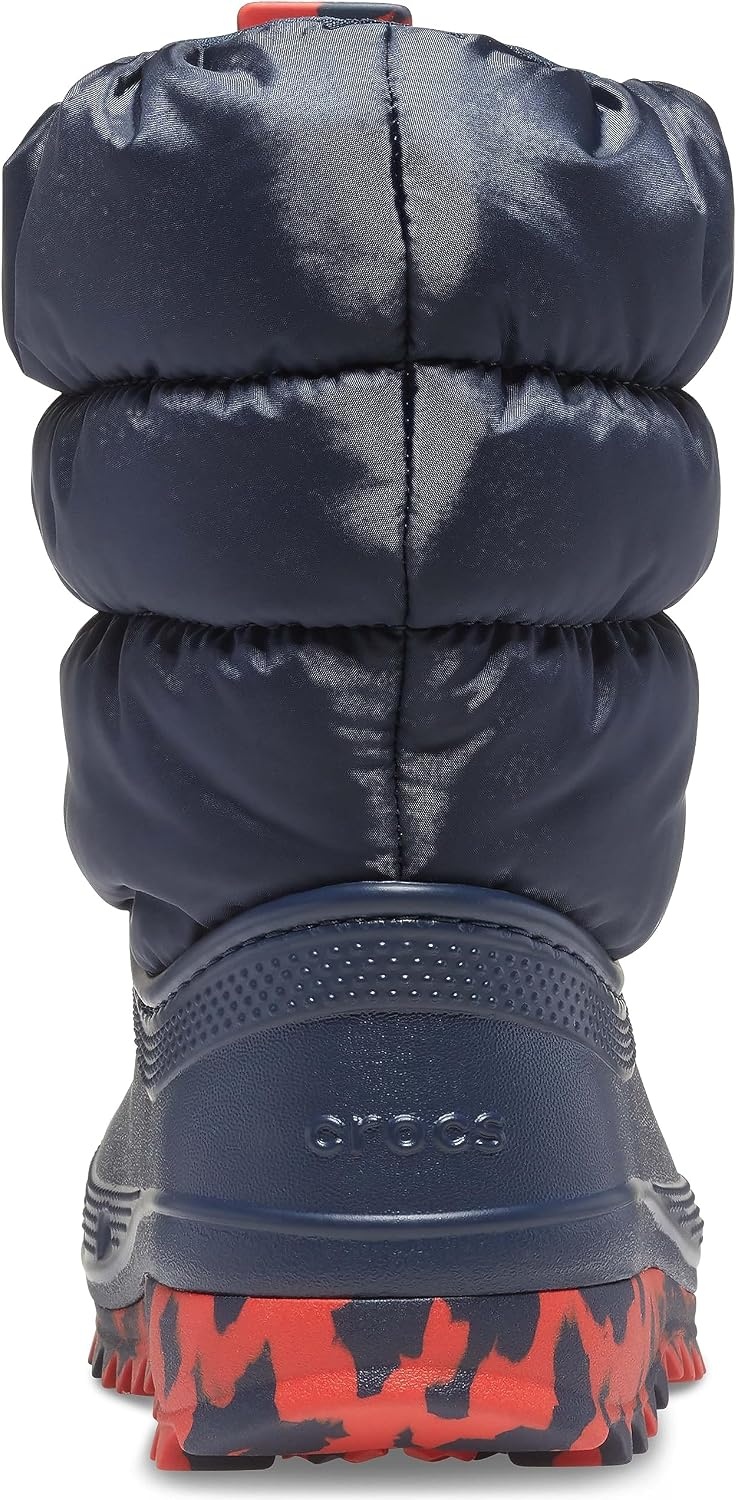 image:imageCrocs Kids Classic Lined Neo Puff BootNavy