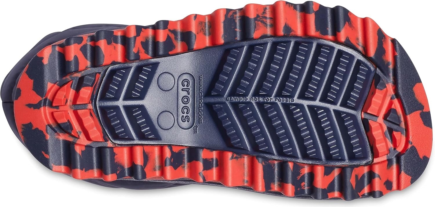 image:imageCrocs Kids Classic Lined Neo Puff BootNavy