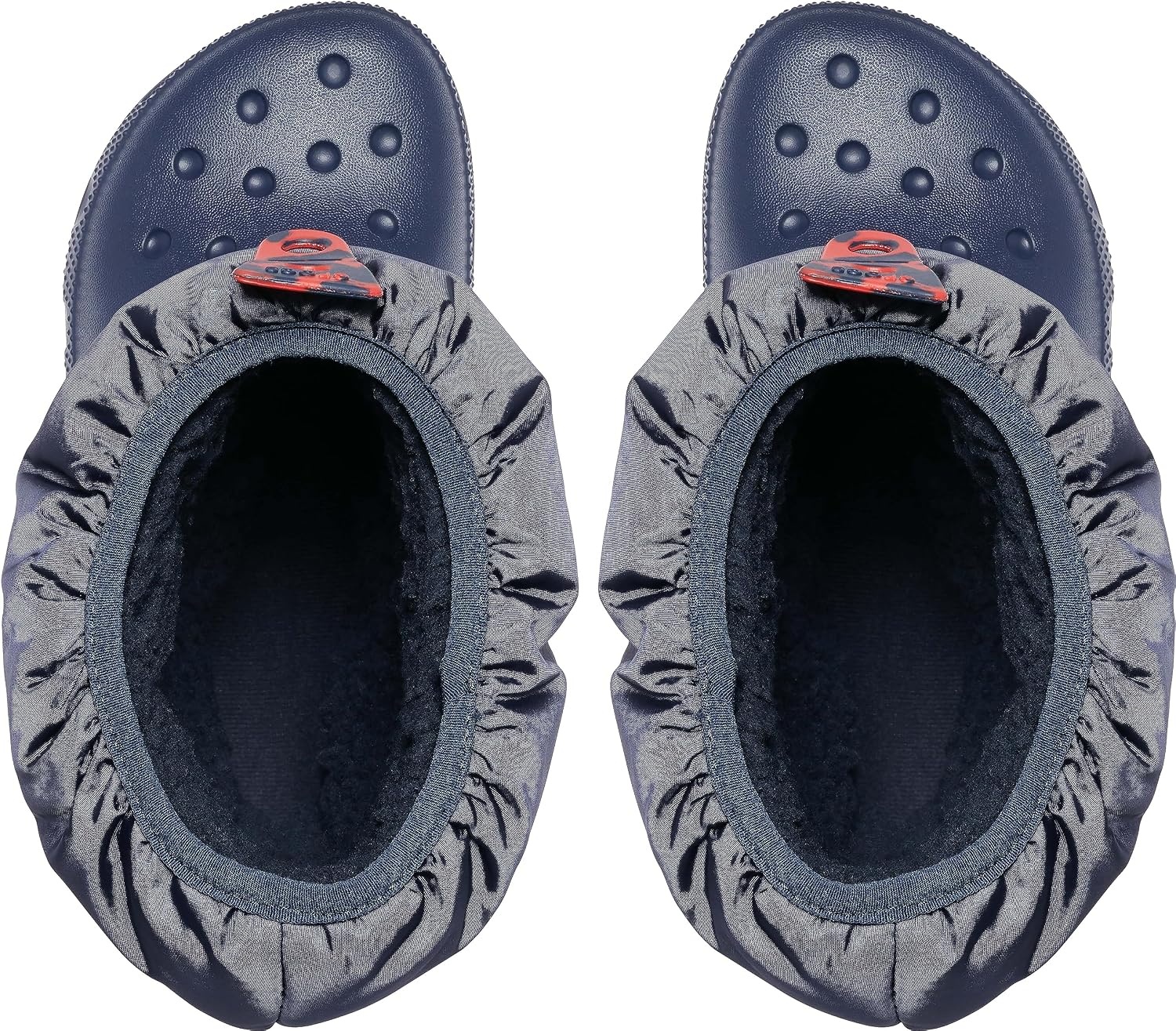 image:imageCrocs Kids Classic Lined Neo Puff BootNavy