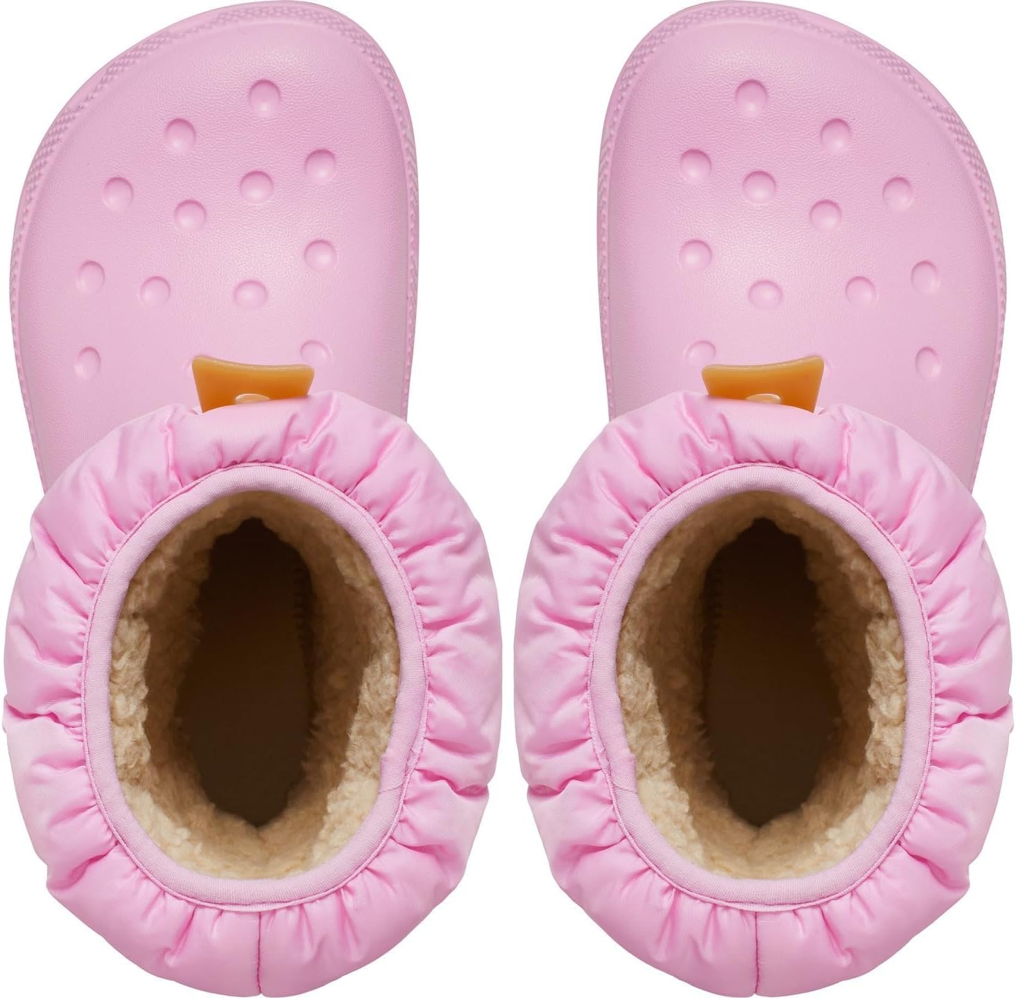 image:imageCrocs Kids Classic Lined Neo Puff BootPink TweedGum