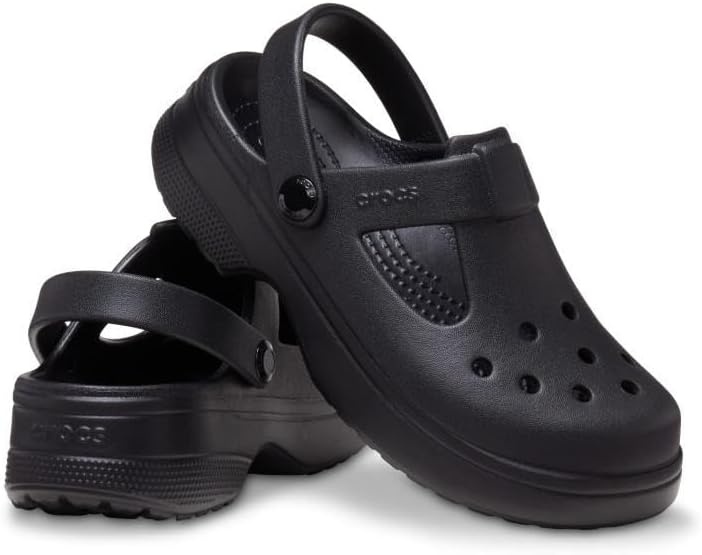 image:imageCrocs Kids Classic Mary Jane Clogs Little KidBig KidBlack