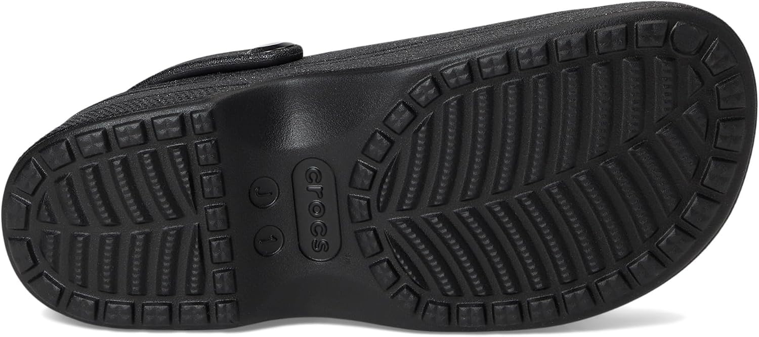 image:imageCrocs Kids Classic Mary Jane Clogs Little KidBig KidBlack Glitter