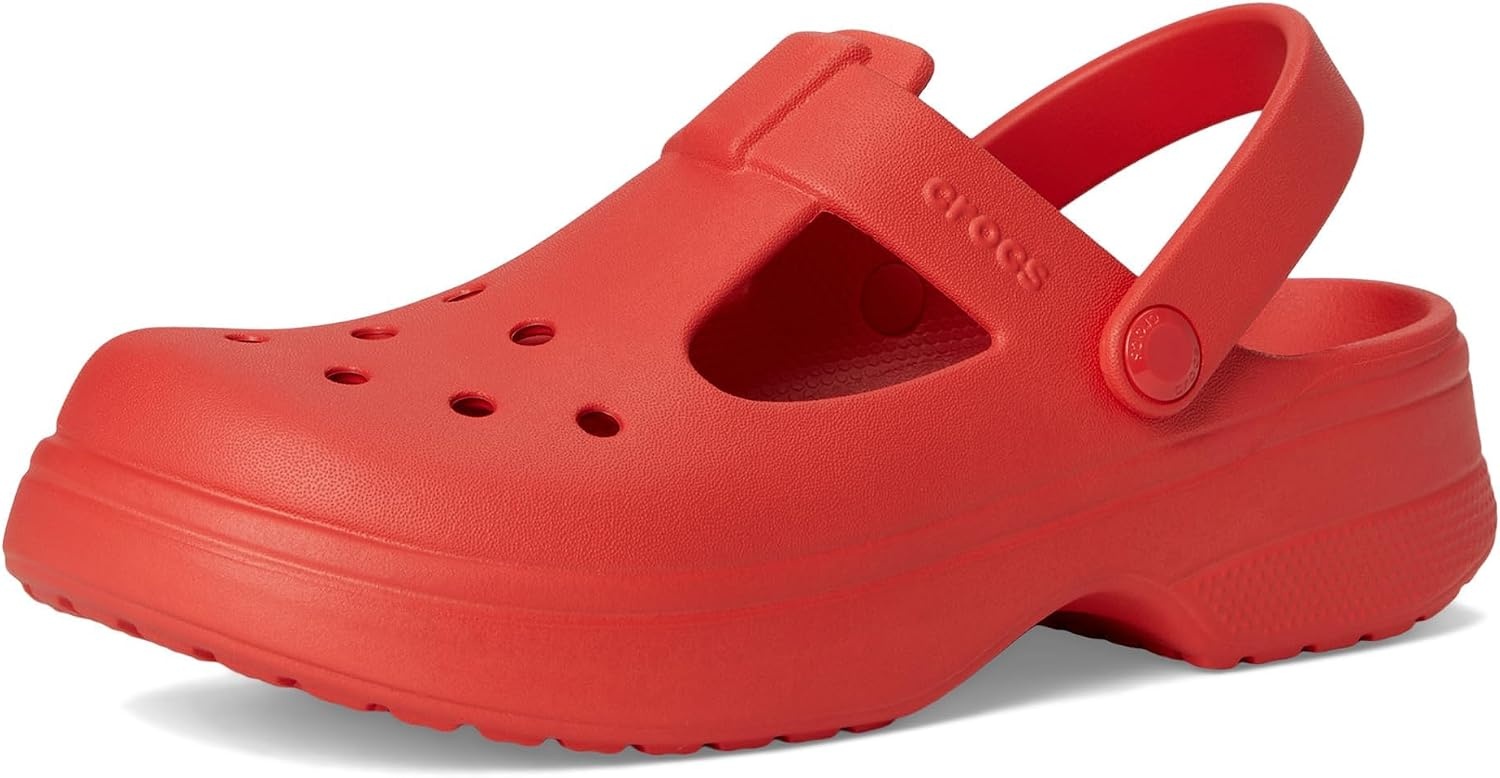 image:imageCrocs Kids Classic Mary Jane Clogs Little KidBig KidCherry Red