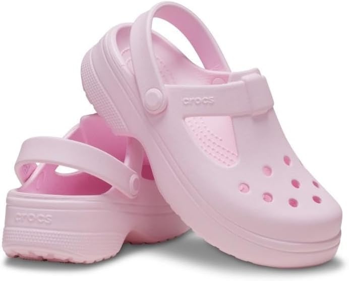 image:imageCrocs Kids Classic Mary Jane Clogs Little KidBig KidPink Milk