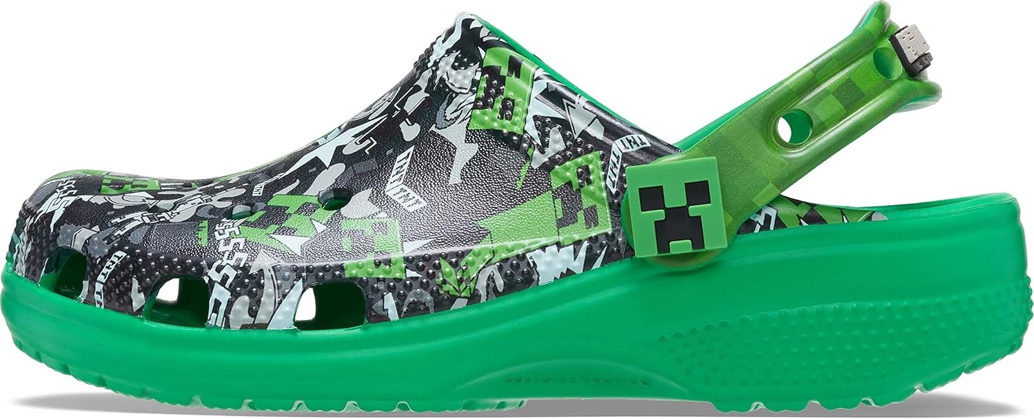 image:imageCrocs Kids Classic Minecraft ClogsMulti Black