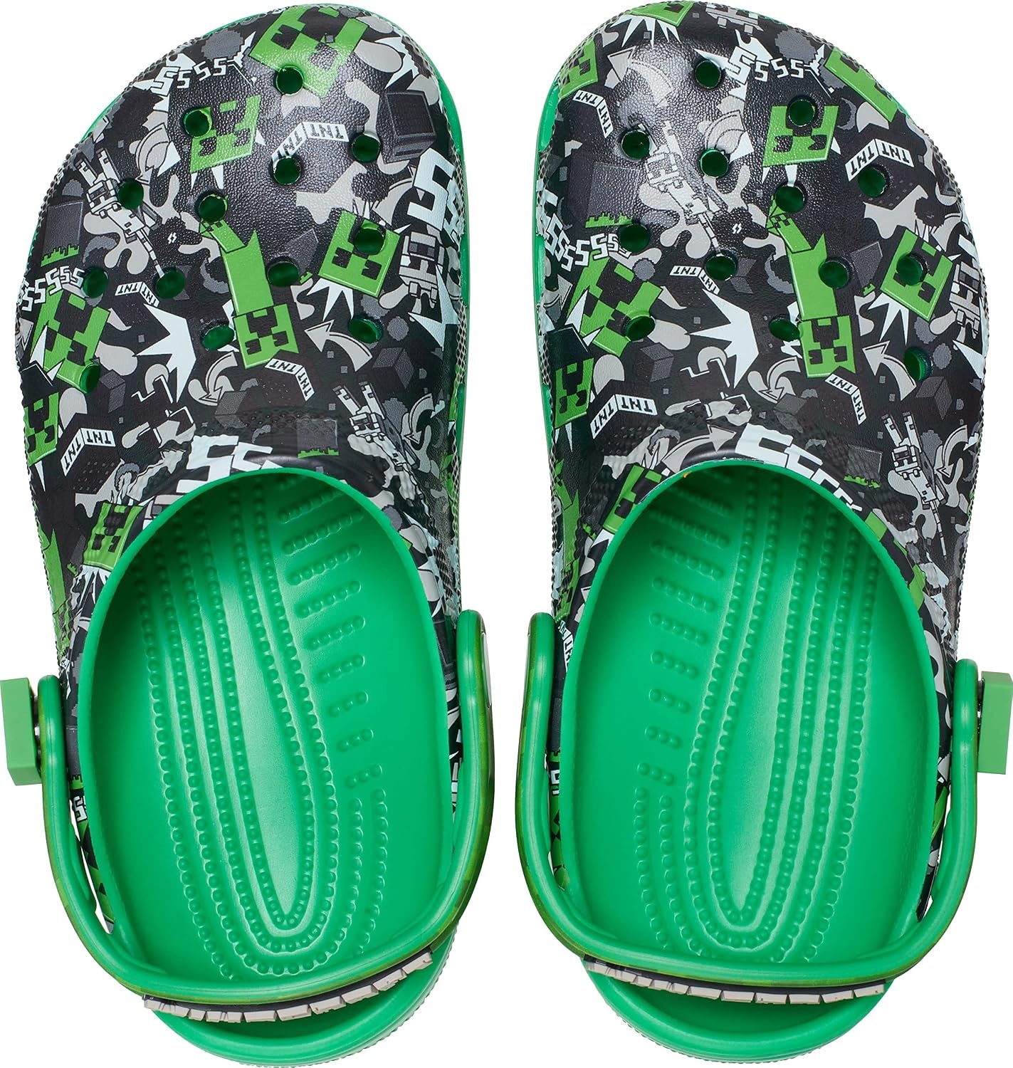 image:imageCrocs Kids Classic Minecraft ClogsMulti Black