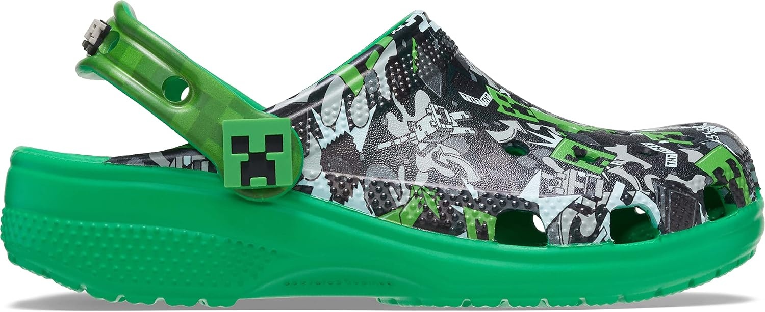 image:imageCrocs Kids Classic Minecraft ClogsMulti Black