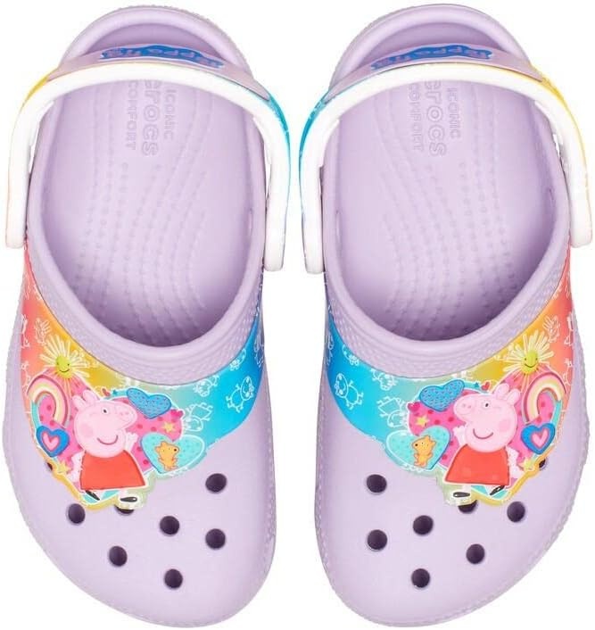 image:imageCrocs Kids Classic Peppa Pig ClogsLavender