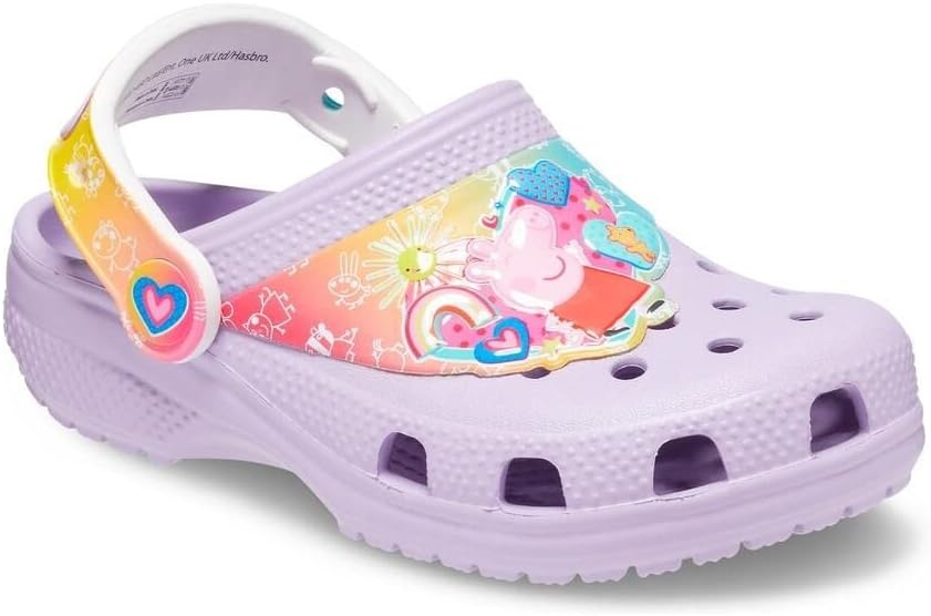 image:imageCrocs Kids Classic Peppa Pig ClogsLavender