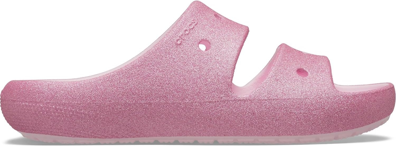 image:imageCrocs Kids Classic Sandal V2 ToddlerPink MilkGlitter