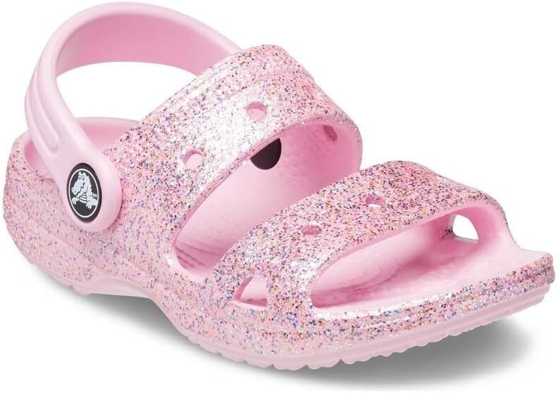 image:imageCrocs Kids Classic SandalsRainbow Glitter