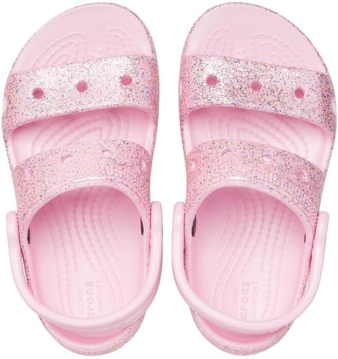 image:imageCrocs Kids Classic SandalsRainbow Glitter