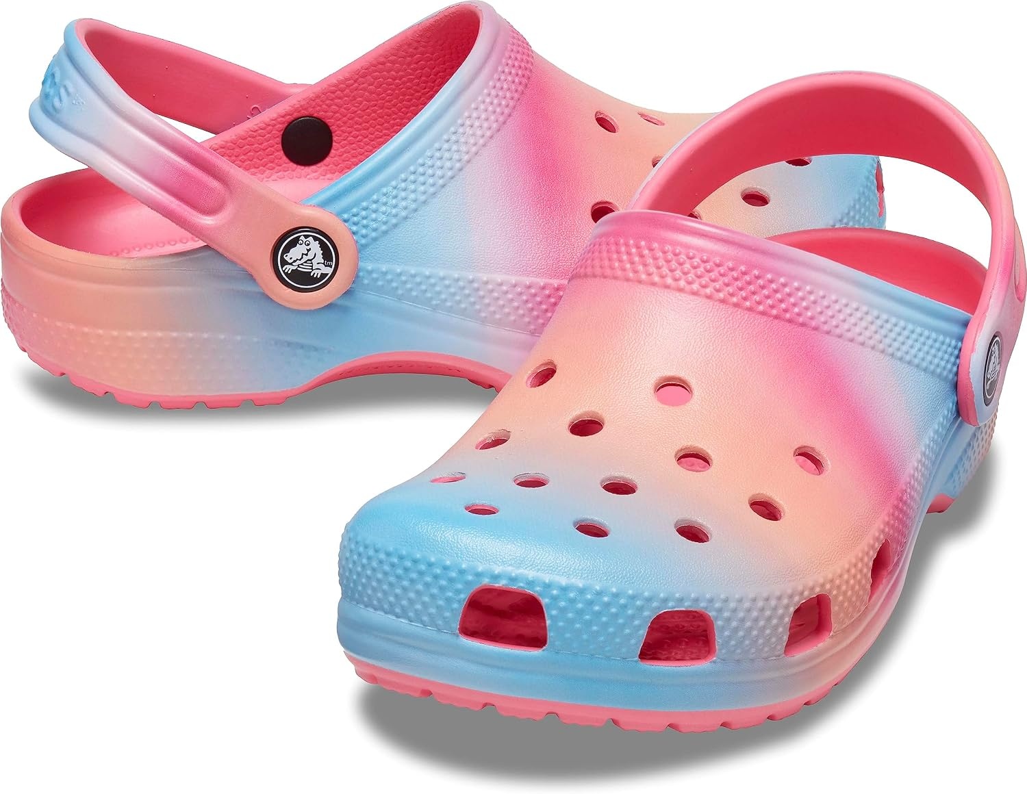 image:imageCrocs Kids Classic Seasonal Graphic ClogsHyper PinkMulti