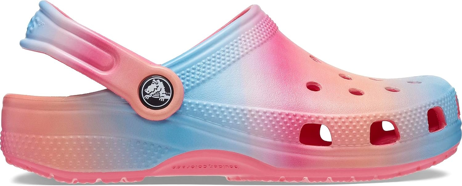 image:imageCrocs Kids Classic Seasonal Graphic ClogsHyper PinkMulti
