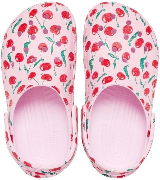 image:imageCrocs Kids Classic Seasonal Graphic ClogsPink Milk