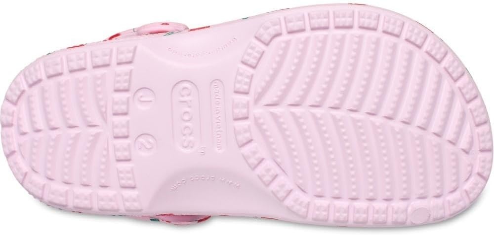 image:imageCrocs Kids Classic Seasonal Graphic ClogsPink Milk