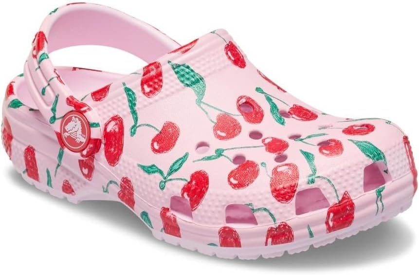 image:imageCrocs Kids Classic Seasonal Graphic ClogsPink Milk