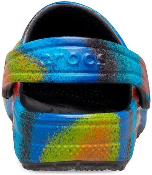 image:imageCrocs Kids Classic Tie Dye ClogsBlackMulti Spray Dye