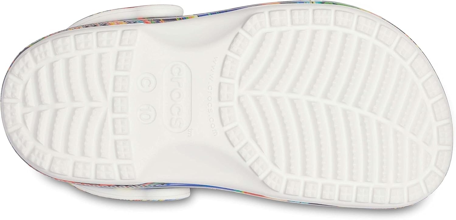 image:imageCrocs Kids Classic Tie Dye ClogsBright CobaltWhite