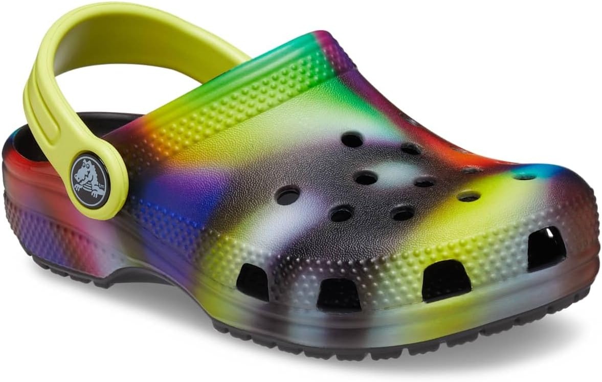 image:imageCrocs Kids Classic Tie Dye ClogsSolar Rainbow