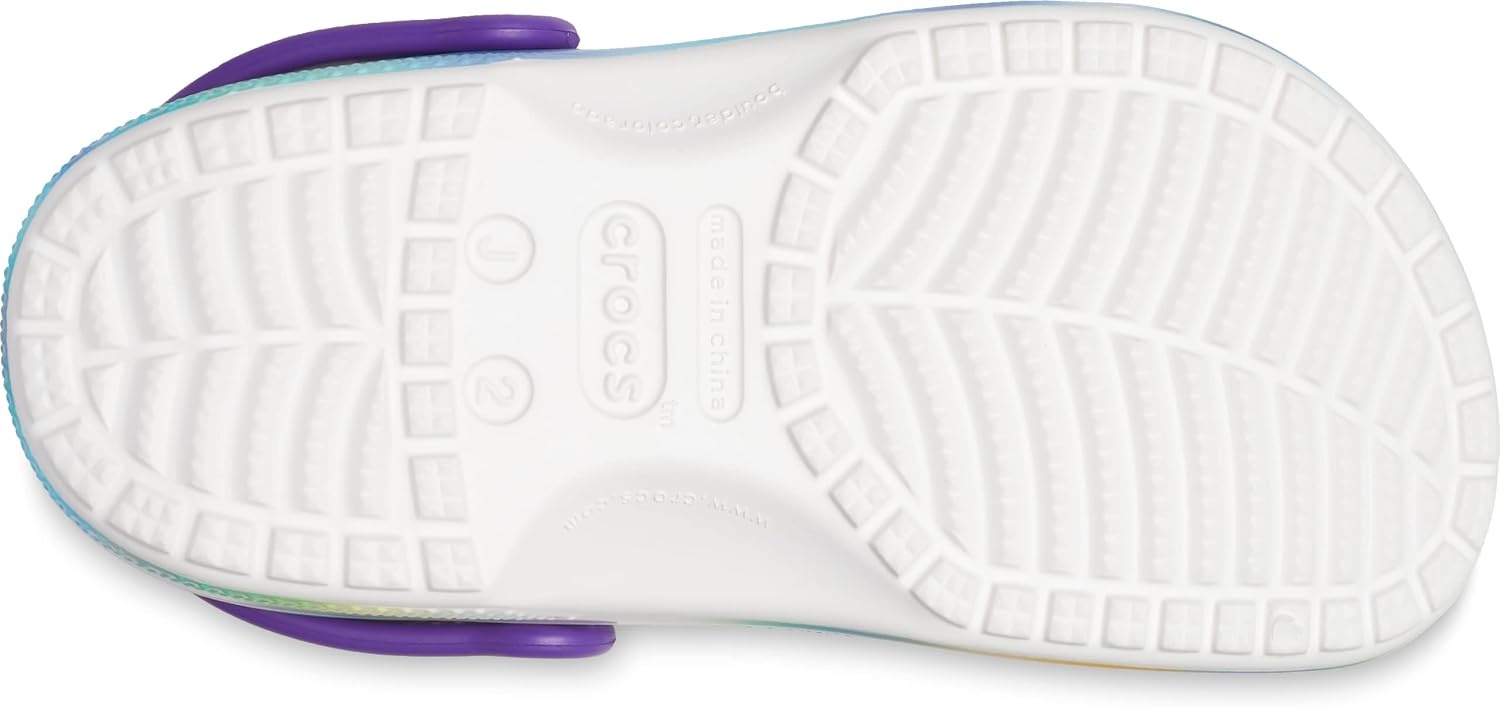 image:imageCrocs Kids Classic Tie Dye ClogsWhiteMulti Solarized