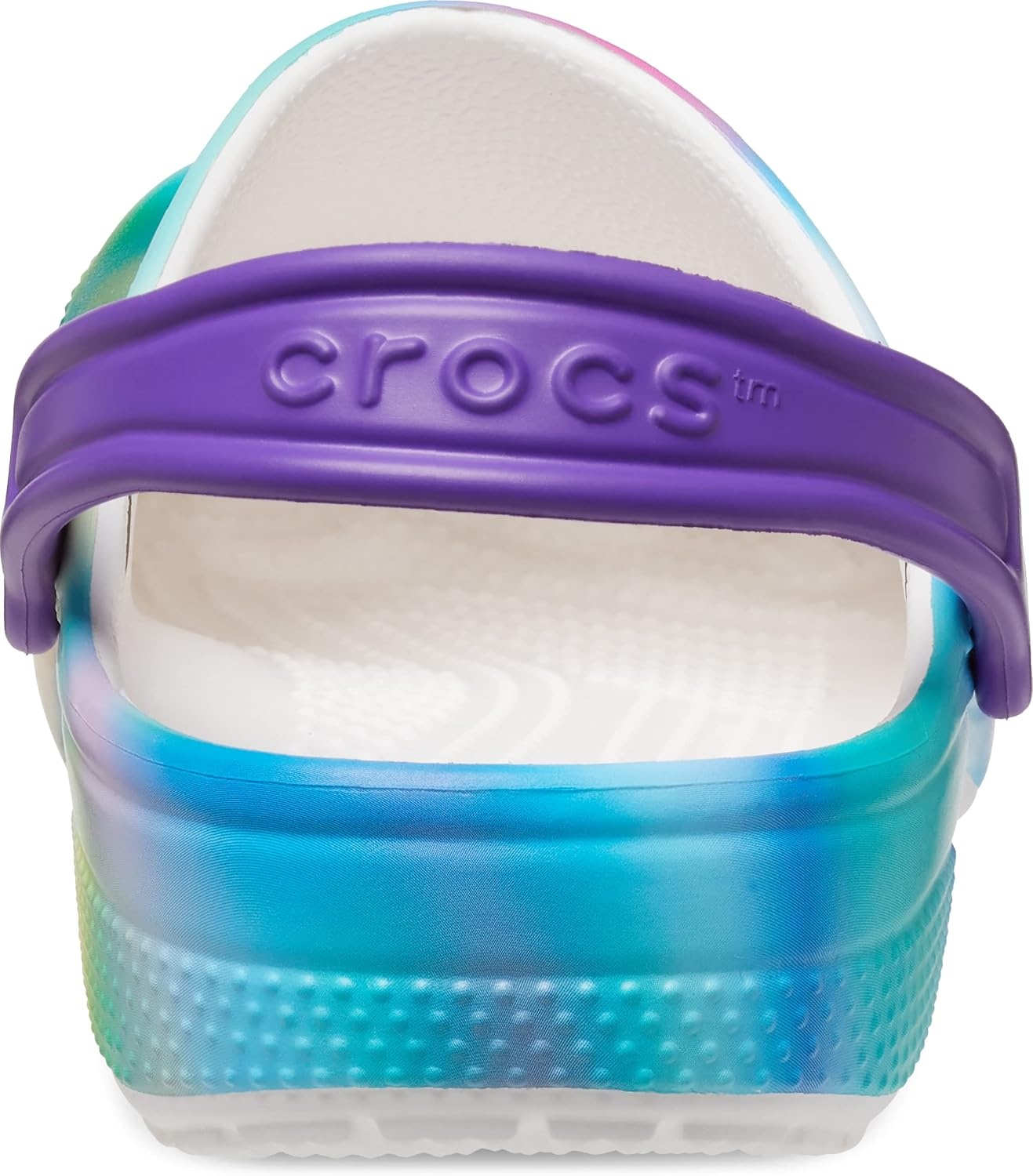 image:imageCrocs Kids Classic Tie Dye ClogsWhiteMulti Solarized